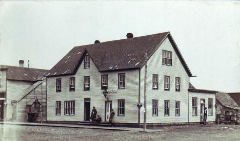 Broadway Hotel, Grand Marais Minnesota, 1920's