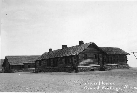 School, Grand Portage Minnesota, 1940's?