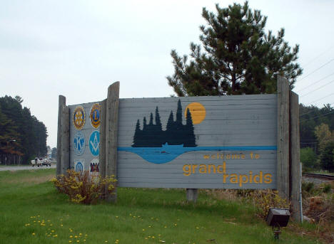 Grand Rapids Welcome Sign