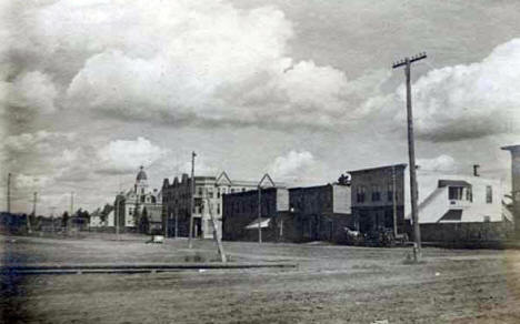 Street scene, Grand Rapids Minnesota, 1890