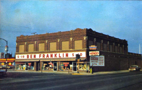 Kremer's Ben Franklin Store, Grand Grand Rapids Minnesota, 1960's?