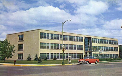 Itasca County Court House, Grand Rapids Minnesota, late 1950's