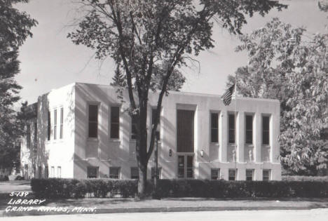 Library, Grand Rapids, Minnesota, 1950's.
