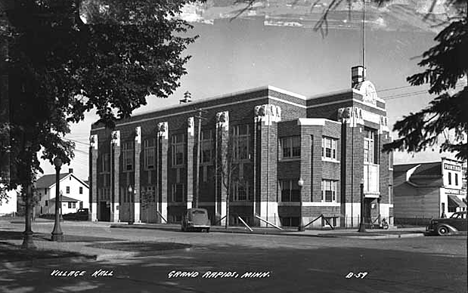 Village Hall, Grand Rapids Minnesota, 1940