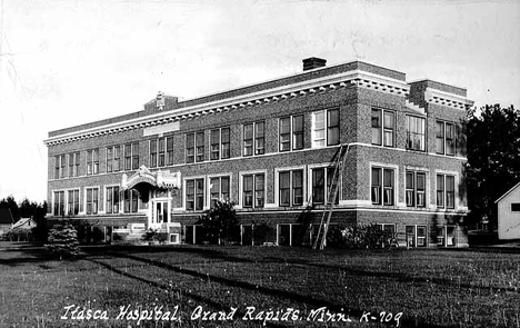 Itasca Hospital, Grand Rapids  Minnesota, 1930
