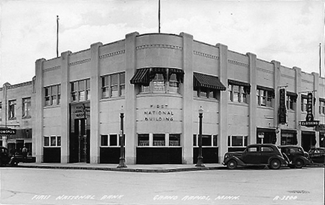 First National Bank, Grand Rapids Minnesota, 1930's?