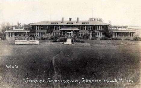 Riverside Sanitarium, Granite Falls Minnesota, 1920