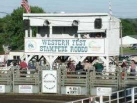 Western Fest Stampede Rodeo, Granite Falls Minnesota