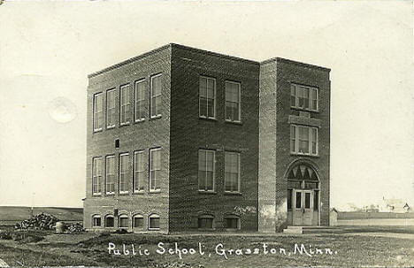 Public School, Grasston Minnesota, 1910's?