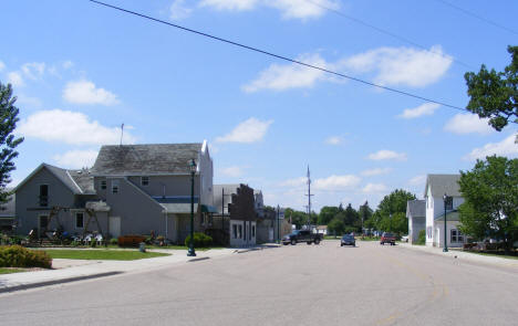 Street scene, Green Isle Minnesota, 2011