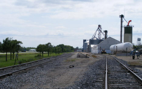 Railroad tracks, Greenbush Minnesota, 2009