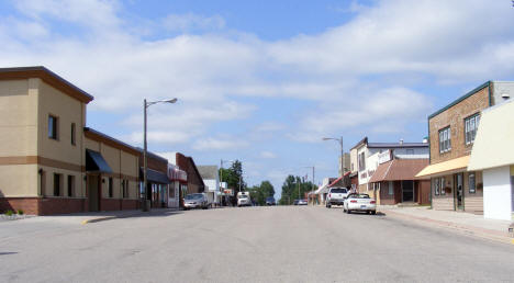 Street scene, Greenbush Minnesota, 2009