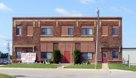 Former Greenbush Co-op Creamery Building, now apartments, Greenbush Minnesota, 2009