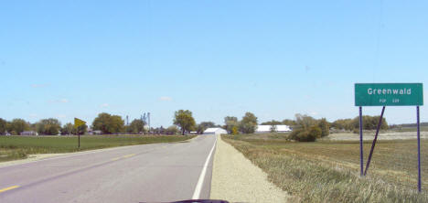 Entering Greenwald Minnesota, 2009