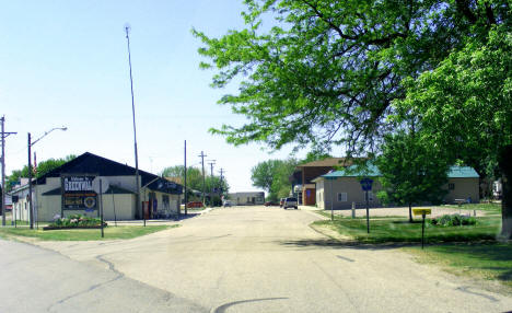 Street scene, Greenwald Minnesota, 2009