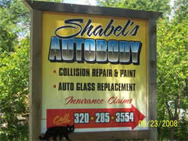 Shabel's Auto Body, Grey Eagle Minnesota