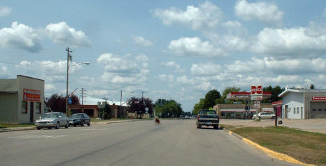 Street scene, Grygla Minnesota, 2007