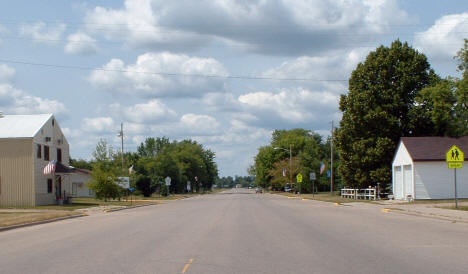 Street scene, Grygla Minnesota, 2007