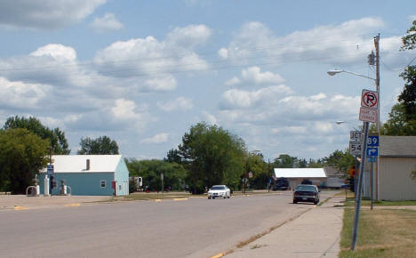 Street scene, Grygla Minnesota, 2007