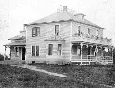 Paul Paulson Jr. homestead near Gully Minnesota, 1916