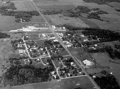 Aerial view, Gully Minnesota, 1984