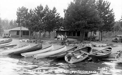 Woman Lake Lodge, Hackensack Minnesota, 1920's