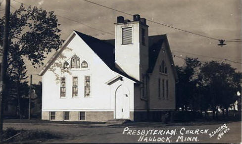 Presbyterian Church, Hallock Minnesota, 1920's