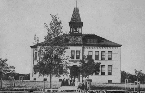High School, Hallock Minnesota, 1908