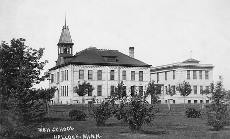 High School, Hallock Minnesota, 1912