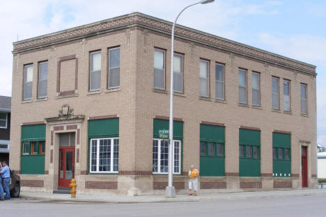 Street scene, Halstad Minnesota, 2008