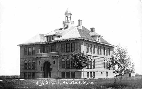 High School, Halstad Minnesota, 1918