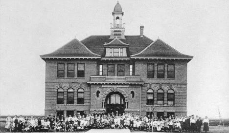 High School, Halstad Minnesota, 1910's