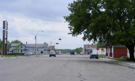Street scene, Halstad Minnesota, 2008