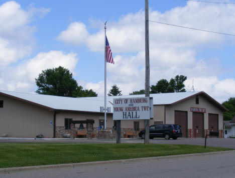 City of Hamburg and Young America Township Hall, Hamburg Minnesota, 2011