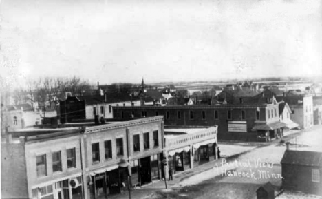 Birds Eye of Hancock Minnesota, 1913