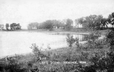 Lake scene, Hancock Minnesota, 1935