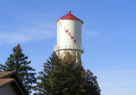 Water Tower, Harmony Minnesota, 2009