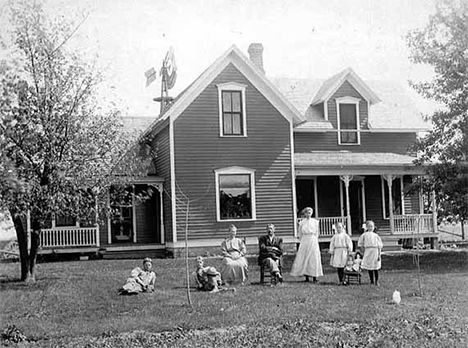 Aug Farm near Harmony Minnesota, 1900