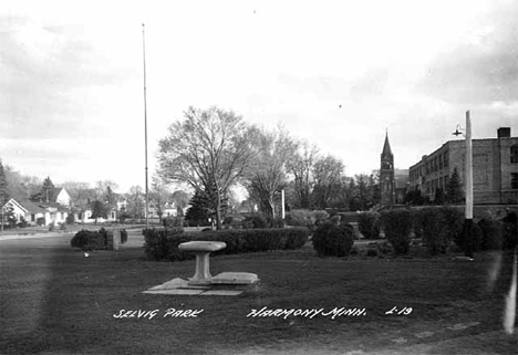 Selvig Park, Harmony Minnesota, 1950