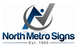 North Metro Signs, Harris Minnesota