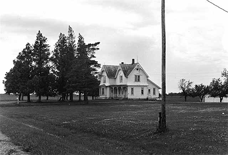 Knutson farmhouse, Hartland Minnesota, 1973
