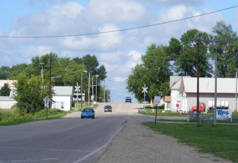 Street scene, Hartland Minnesota, 2010