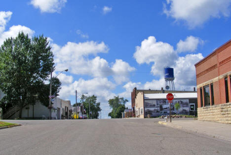 Street scene, Hartland Minnesota, 2010