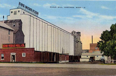 King Midas Flour Mill, Hastings Minnesota, 1940's