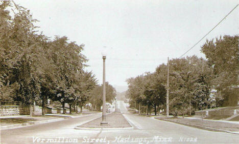 Vermillion Street, Hastings Minnesota, 1920