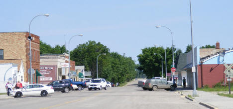 Street scene, Hawley Minnesota, 2008