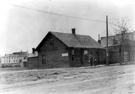 First school in Hawley Minnesota, 1905