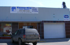 Knutson Shop, Hawley Minnesota