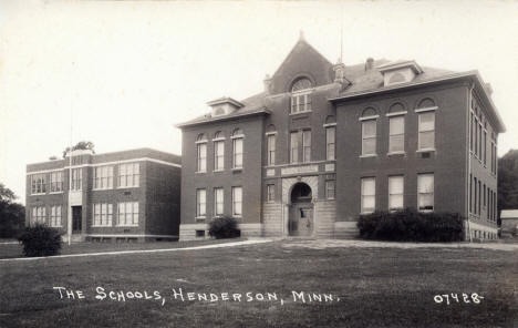 Public Schools, Henderson Minnesota, 1940's