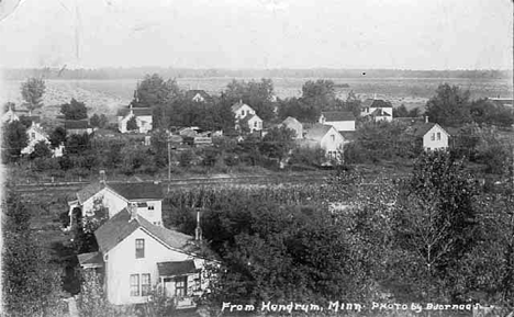 General view, Hendrum Minnesota, 1910